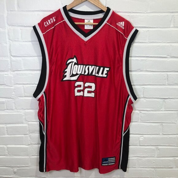 adidas Other - Adidas Louisville Cardinals #22 NCAA Basketball Jersey Reece Gaines Men's XL